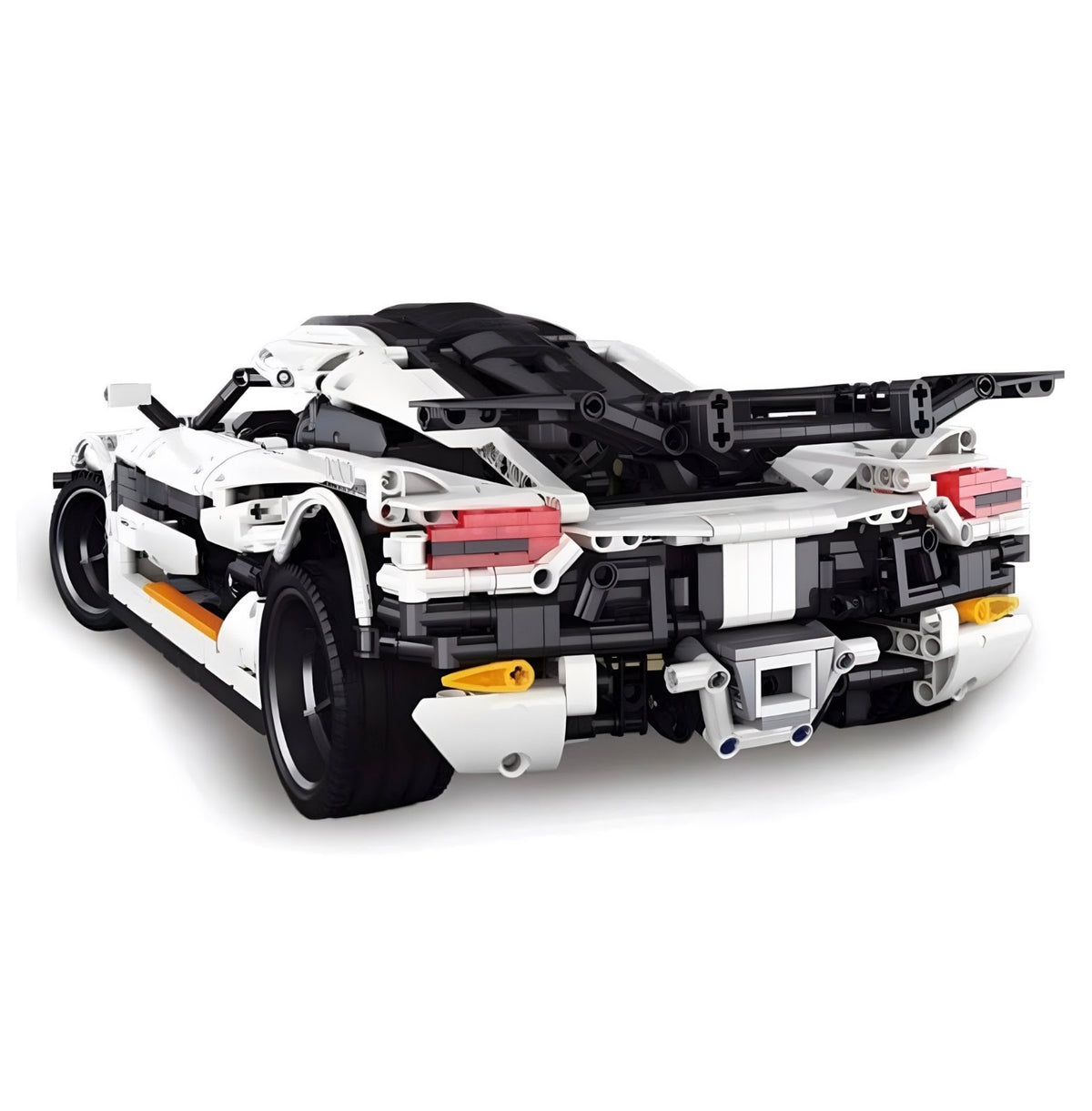 Mould King 13120 - Swedish Hypercar - vue 12 | Power Blockz