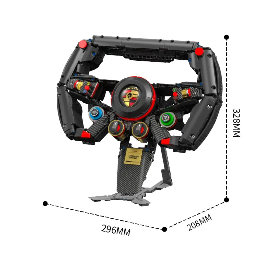 HUIYOYOYI H2002 - 1:1 Vision GT Steering Wheel - vue 7 | Power Blockz