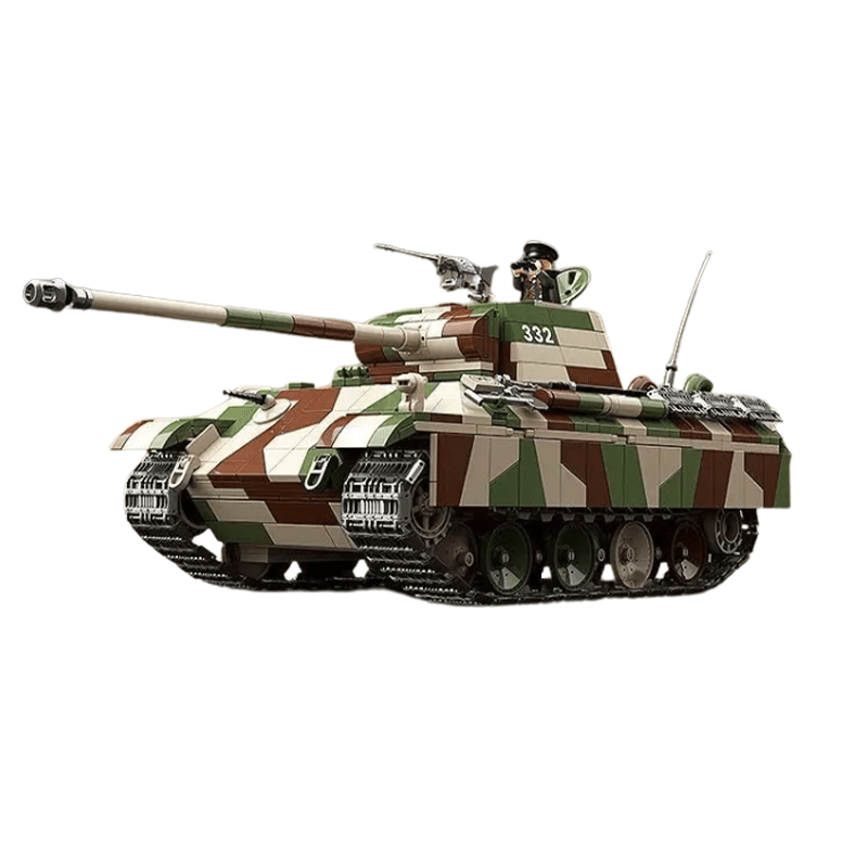 QUANGUAN 100252 - Panther Tank | Power Blockz