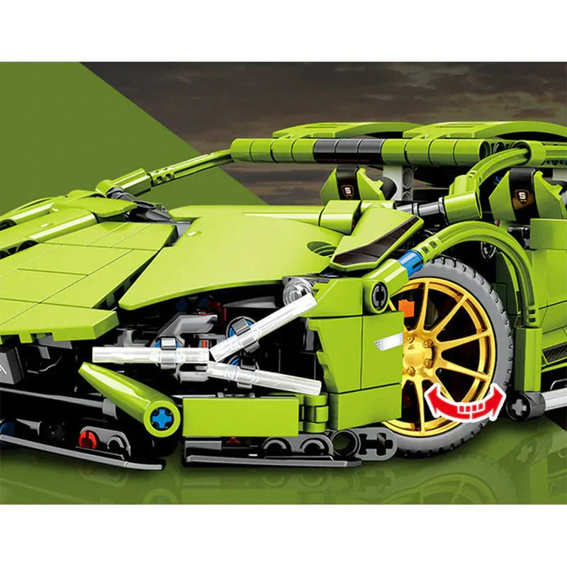 Sembo 8600 - Static - Hybrid V12 Hypercar - vue 2 | Power Blockz