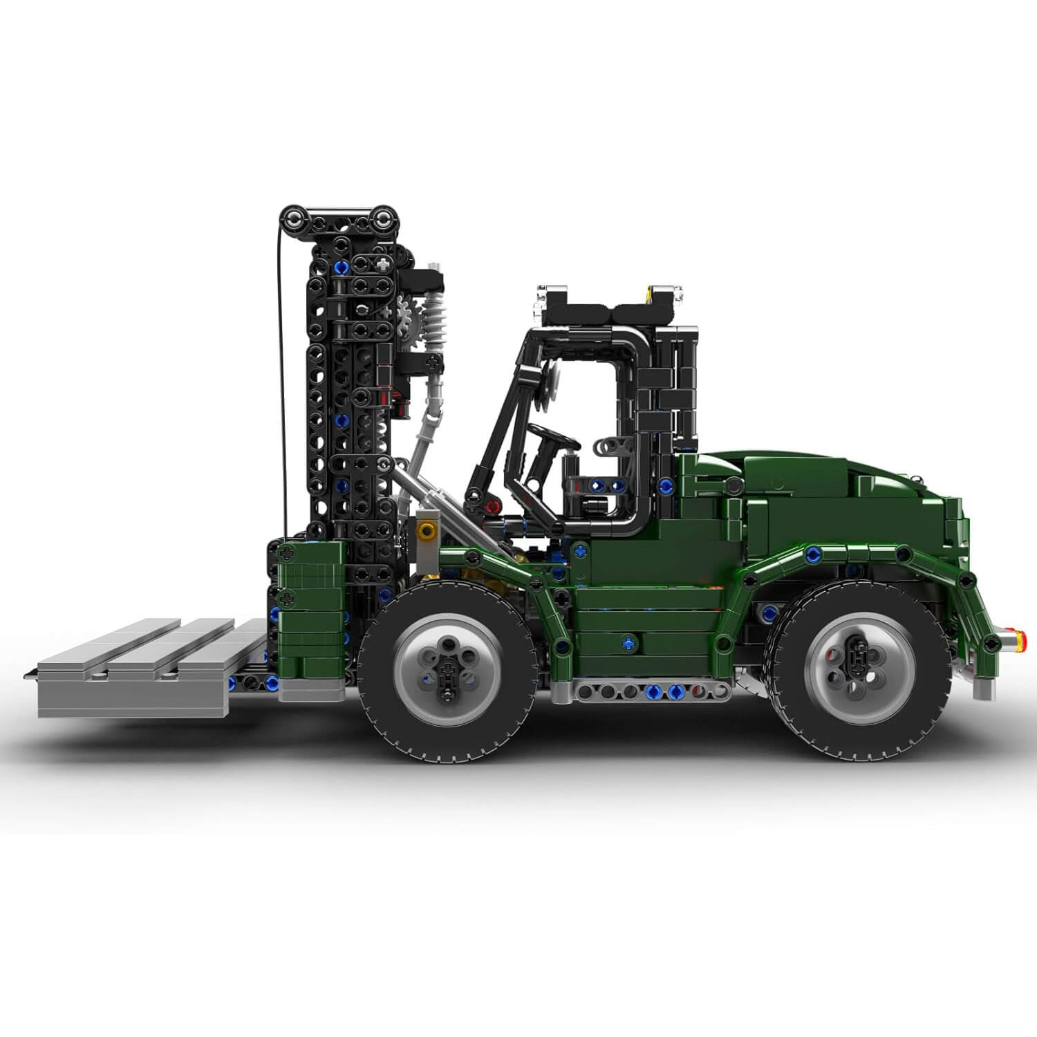 Mould King 20050 - Industrial Heavy Forklift - vue 3 | Power Blockz