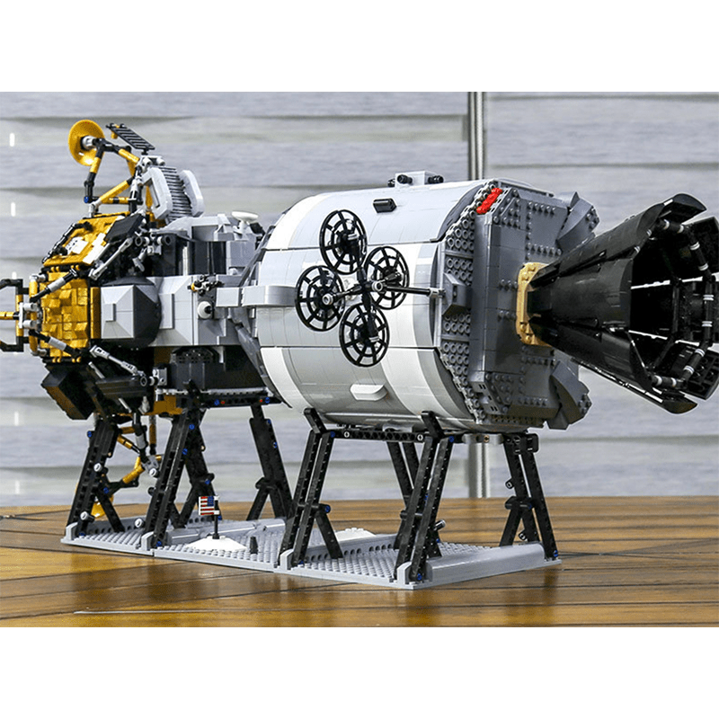 Mould King 21006 - Apollo Spacecraft - vue 7 | Power Blockz
