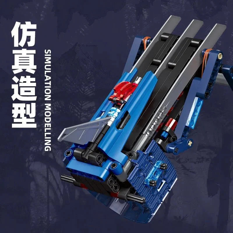 Jiestar 58004 - Ice Wolf Claw - vue 10 | Power Blockz