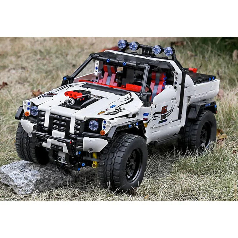 Mould King 18005 - 4x4 Custom Off-Roader - vue 3 | Power Blockz