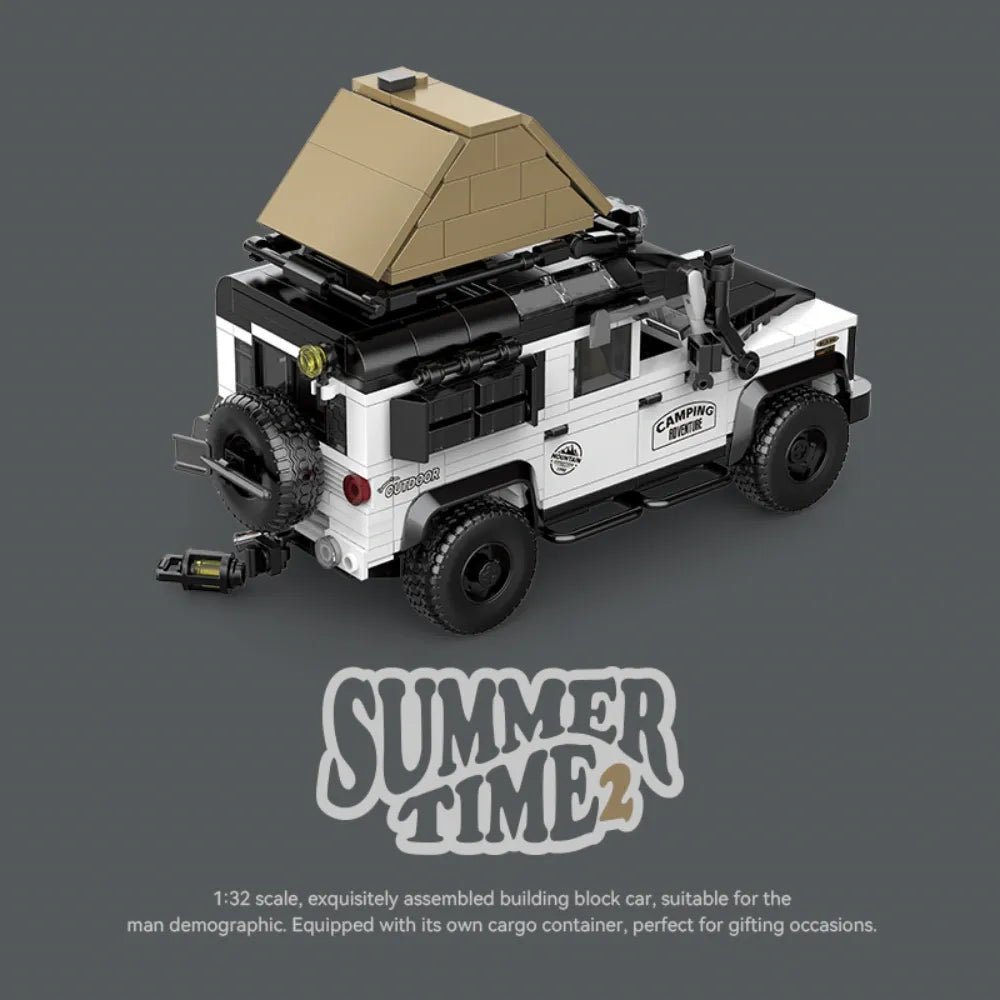 Power Build PB8825 - Classic Defender 4x4 Adventure - vue 5 | Power Blockz