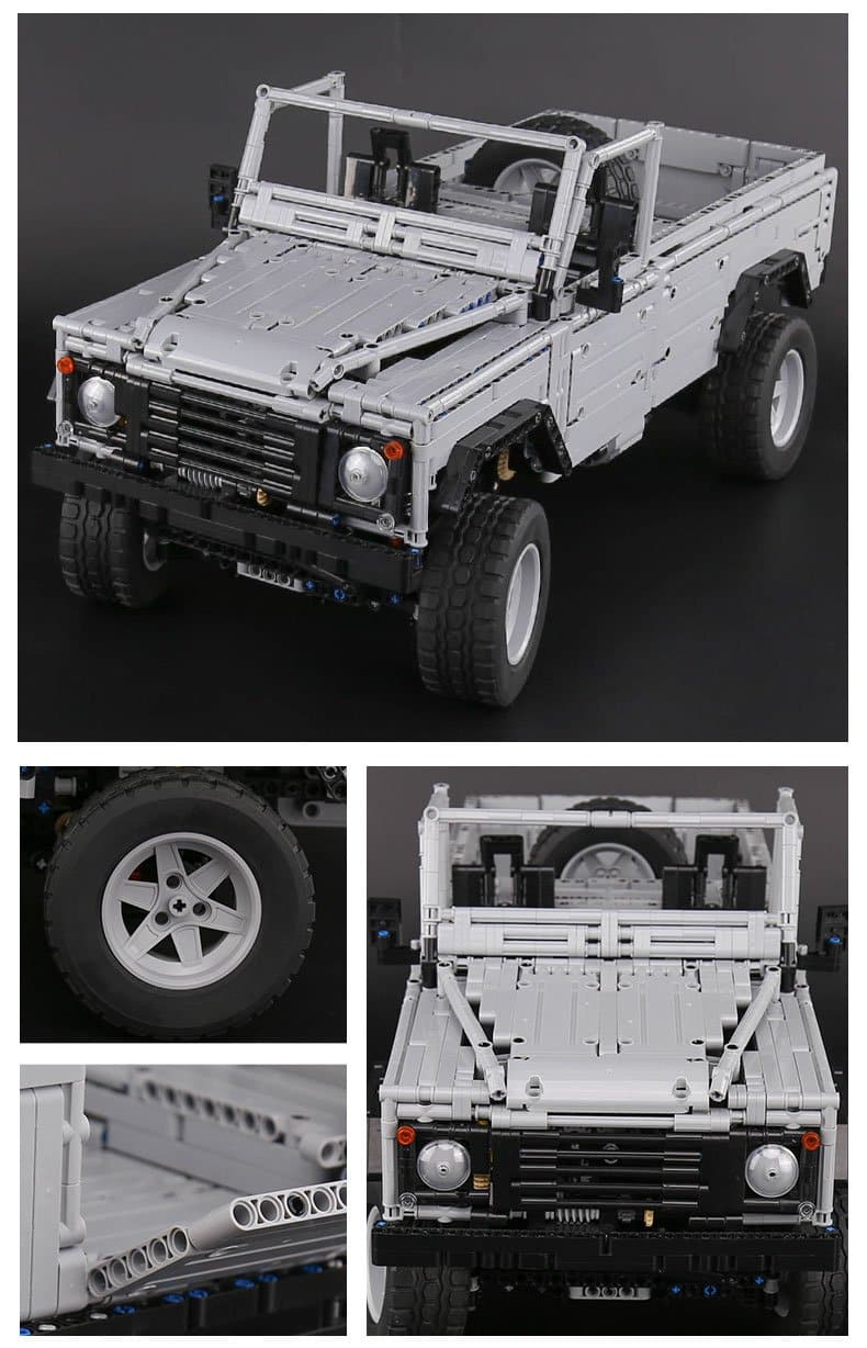 Lepin 23003 - Remote Controlled SUV - vue 4 | Power Blockz