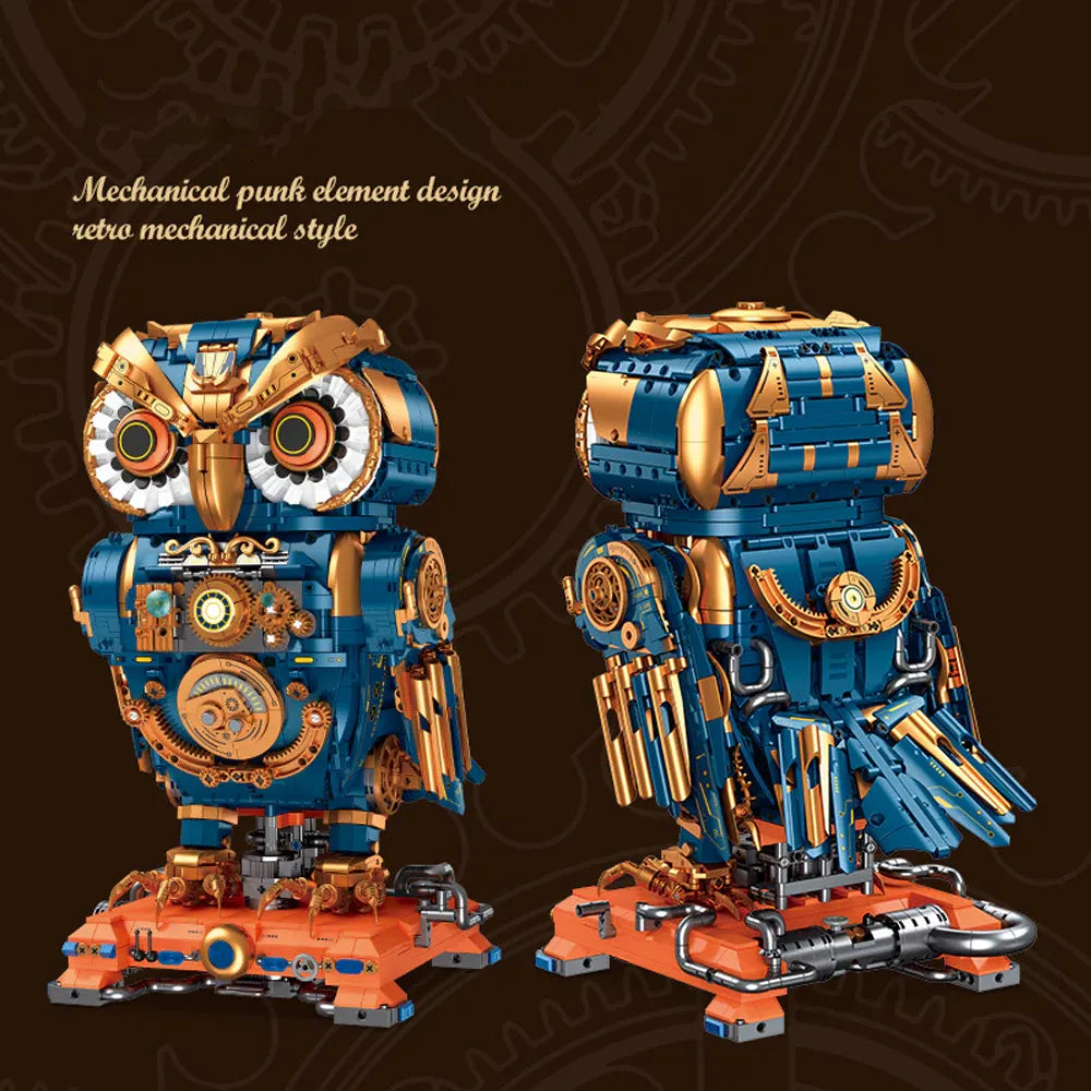 Jiestar J9171 - Steampunk Owl Creator - vue 3 | Power Blockz