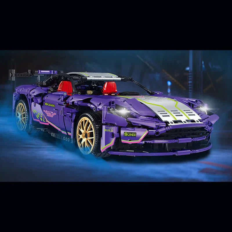 Super 18K K136 - Purple GT Vantage Grand Tourer - vue 4 | Power Blockz