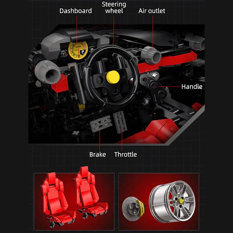 CaDa C61505W - Hybrid V12 Flagship Hypercar - vue 4 | Power Blockz