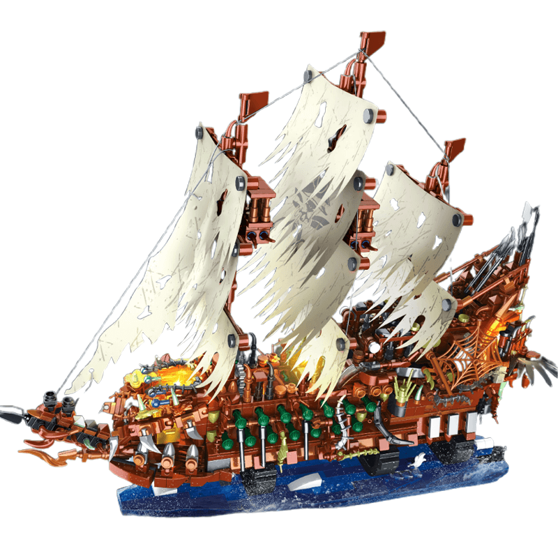 T2141 - Flying Ghost Ship | Power Blockz