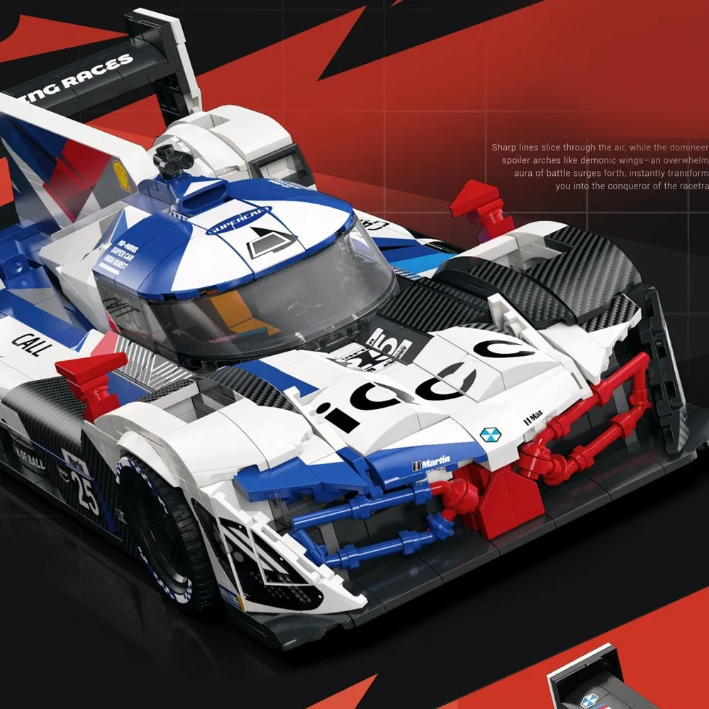 Y26002 - German M Hybrid V8 Endurance - vue 5 | Power Blockz