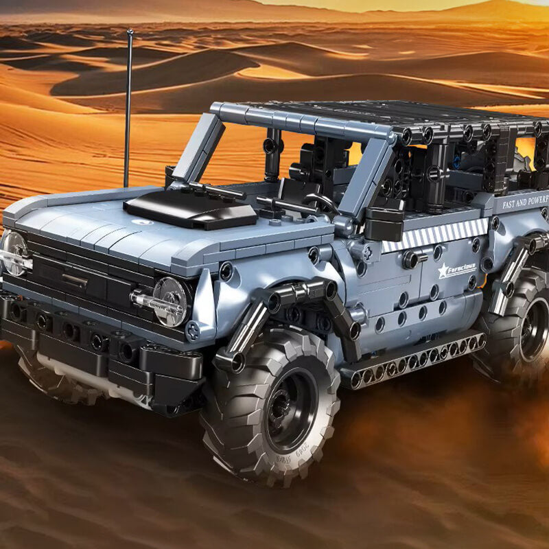 Mould King 15085 - Bronco American Adventure 4x4 2024 - vue 4 | Power Blockz