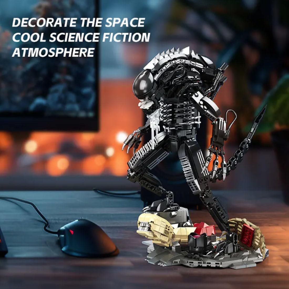 Jiestar JJ9154 - Alien Xenomorph - vue 5 | Power Blockz