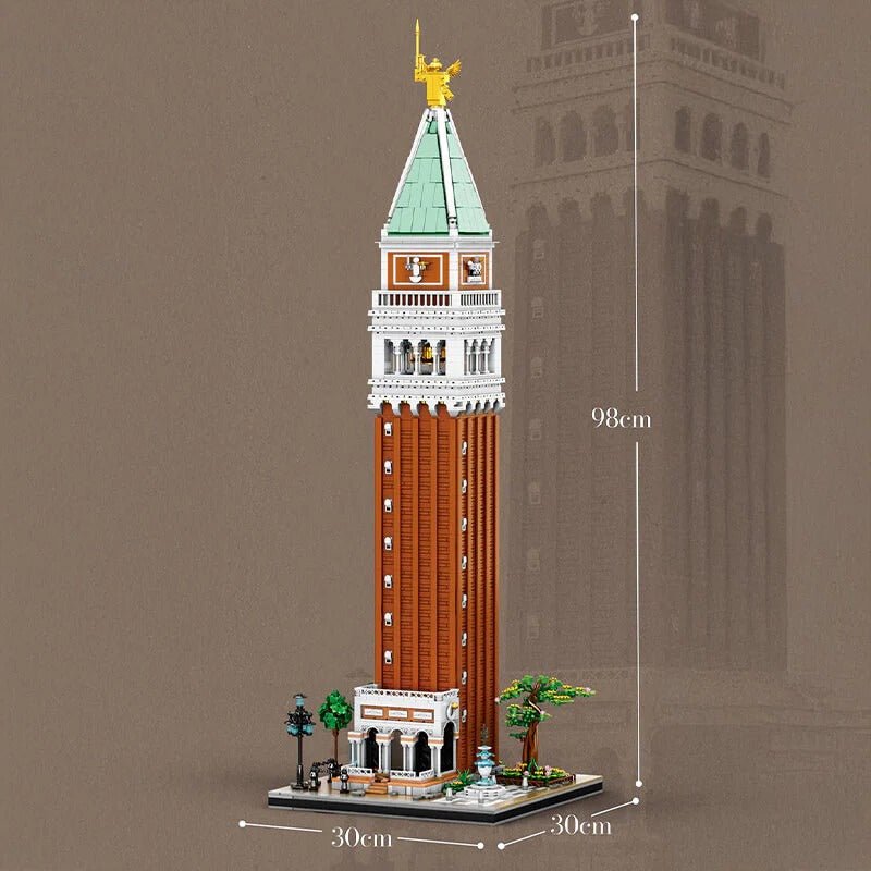 Reobrix 55013 - Venetian Bell Tower - vue 7 | Power Blockz