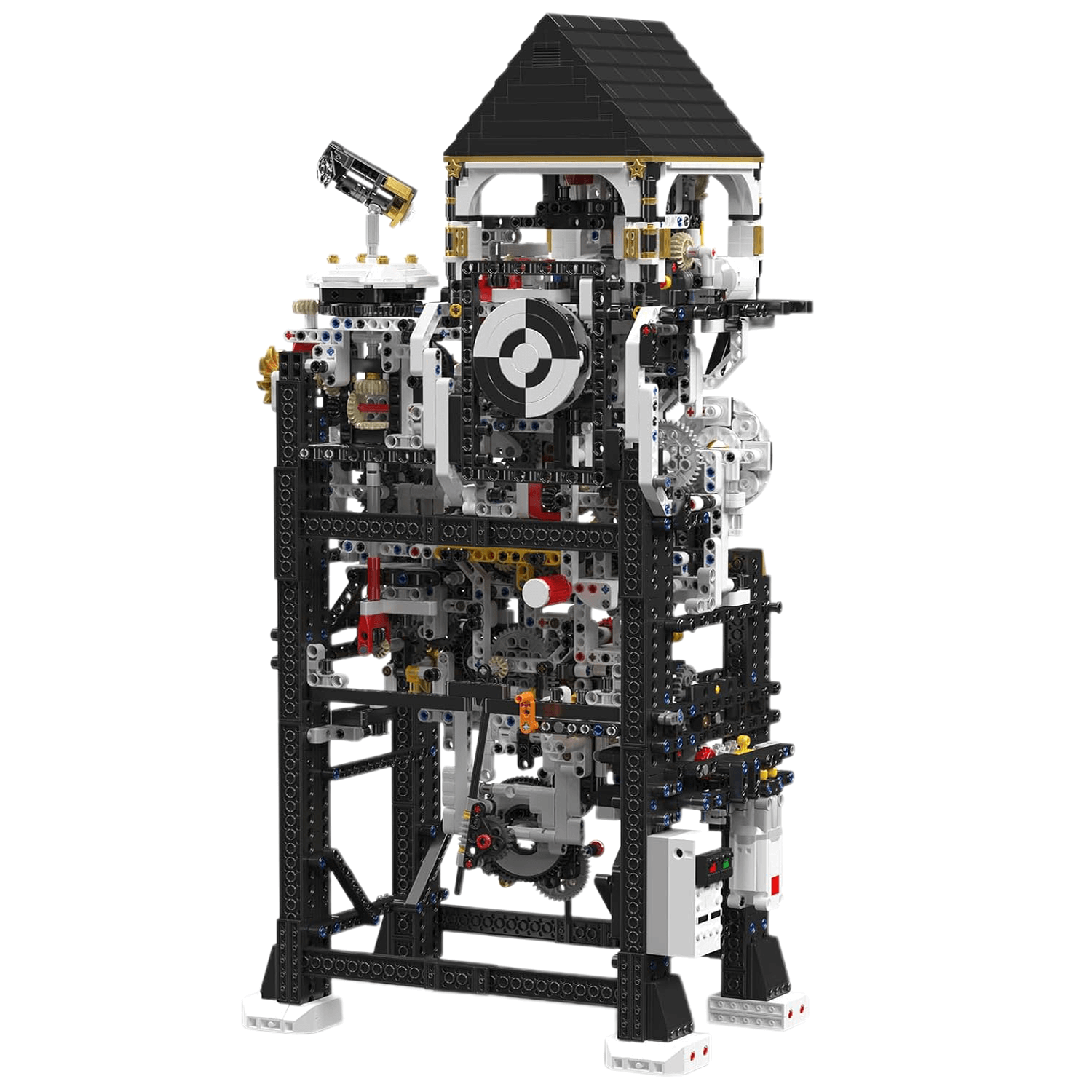 Mould King 10159 - Motorized Cyberpunk Mechanical Clock - vue 3 | Power Blockz