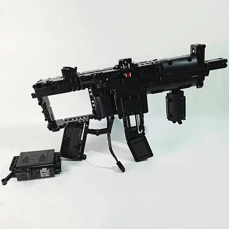 Mould King 14001 - Military Motorized MP5 SMG - vue 10 | Power Blockz