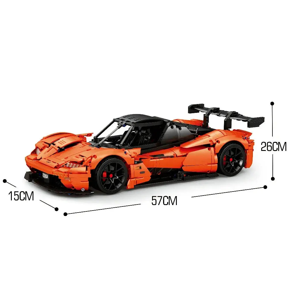 Reobrix 11011 - Hypercar Xbow GT-XR - vue 9 | Power Blockz