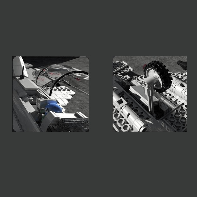 Reobrix 33023 - J-15 Flying Shark - vue 4 | Power Blockz
