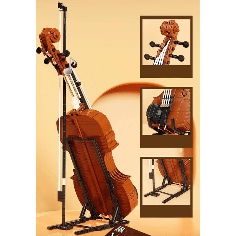 K-BOX 10224 - 1:1 Scale Violin - vue 5 | Power Blockz