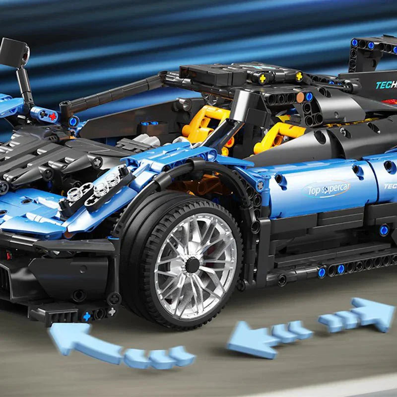 TGL T5038 - Carbon-Fiber V12 Hypercar - vue 4 | Power Blockz