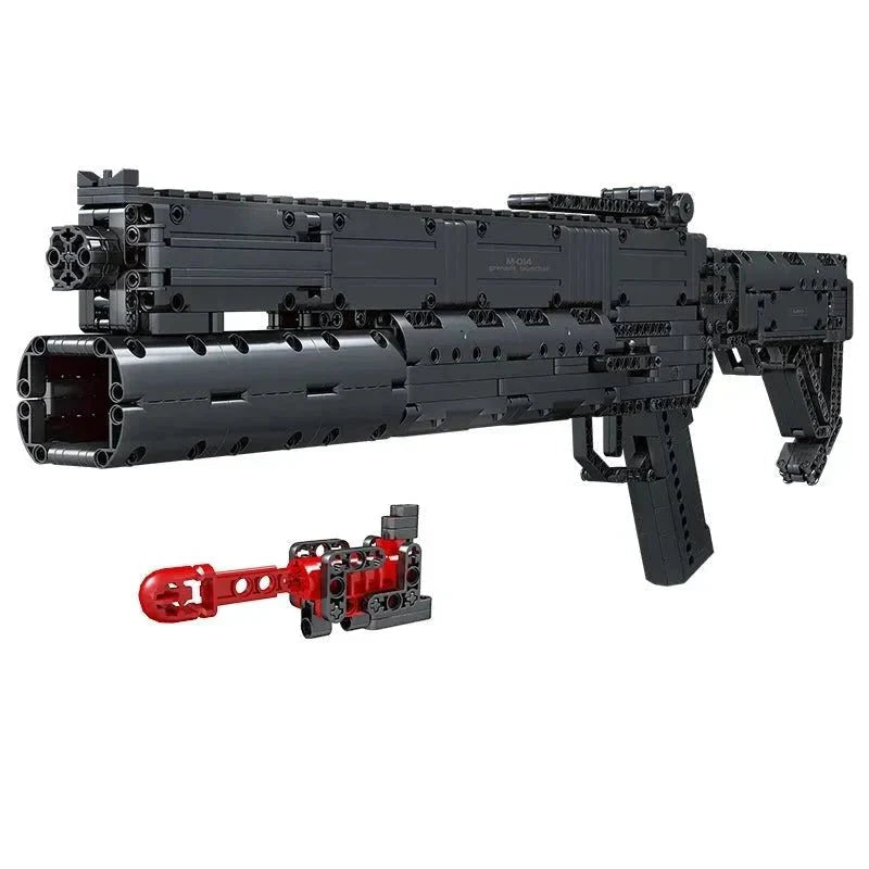 Mould King 14014 - Motorized Grenade Launcher | Power Blockz