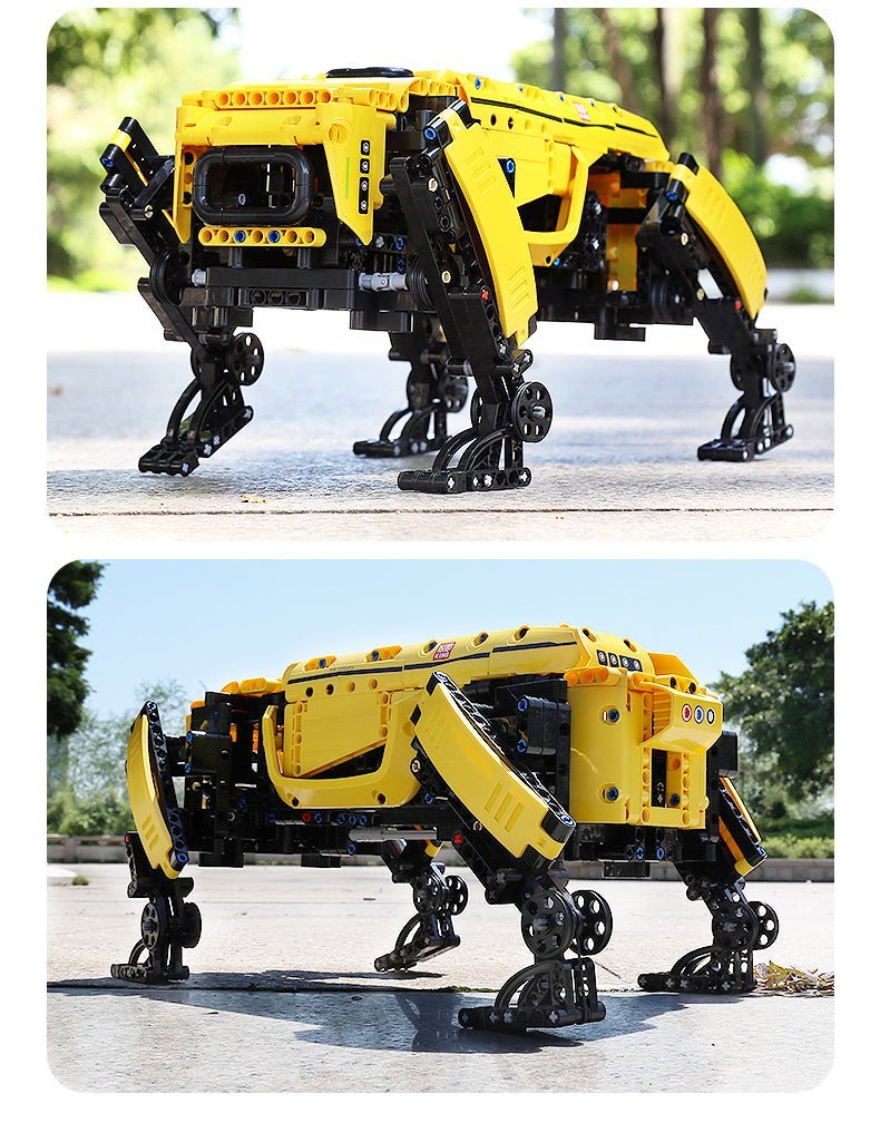 Mould King 15066 - Motorized Boston Dynamic Alphadog LS3 - vue 2 | Power Blockz