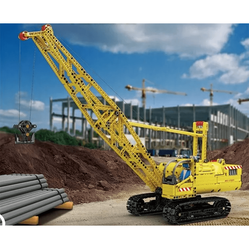 Mould King 17001 - RC Crawler Crane - vue 2 | Power Blockz