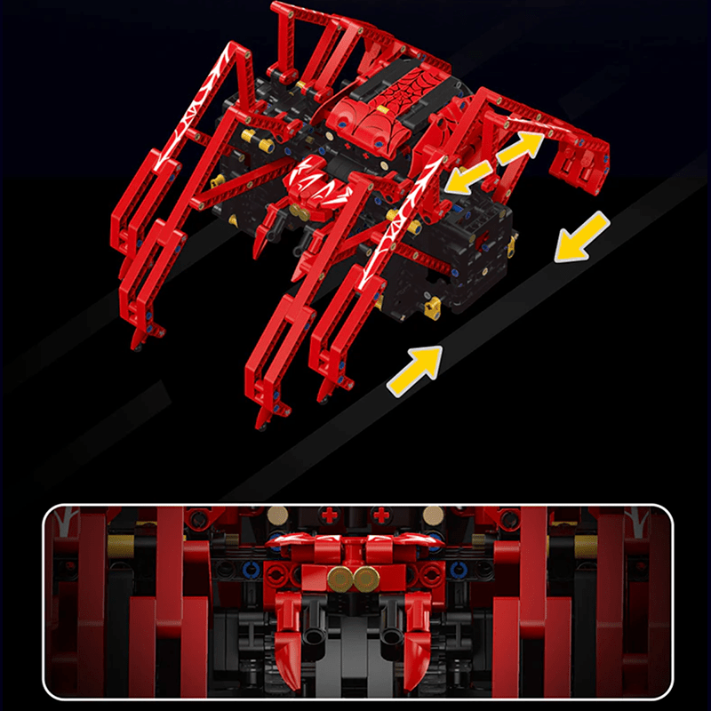 Mould King 15053 - Remote Controlled SpiderBot - vue 4 | Power Blockz