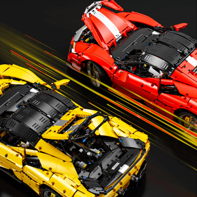MISINI M6419 - Yellow - Ultimate SF90 – 2021 Edition - vue 18 | Power Blockz