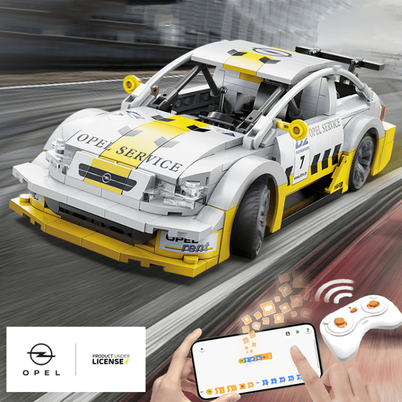 C51081 PF with our box - Remote Controlled Opel Astra V8 - vue 5 | Power Blockz