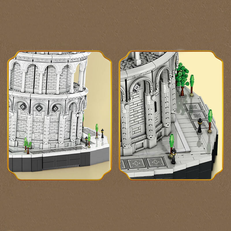 Reobrix66025 - Monumental Tower of Pisa - Ultimate Edition - vue 4 | Power Blockz