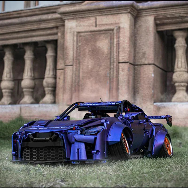 KBOX 10221 - Static Version - Stanced R35 GTR Godzilla Twin-Turbo - vue 15 | Power Blockz