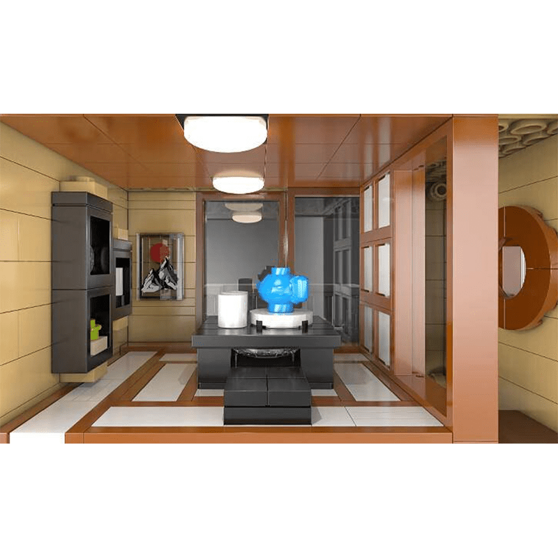 CaDa C66010W - Japanese Tea House - vue 4 | Power Blockz