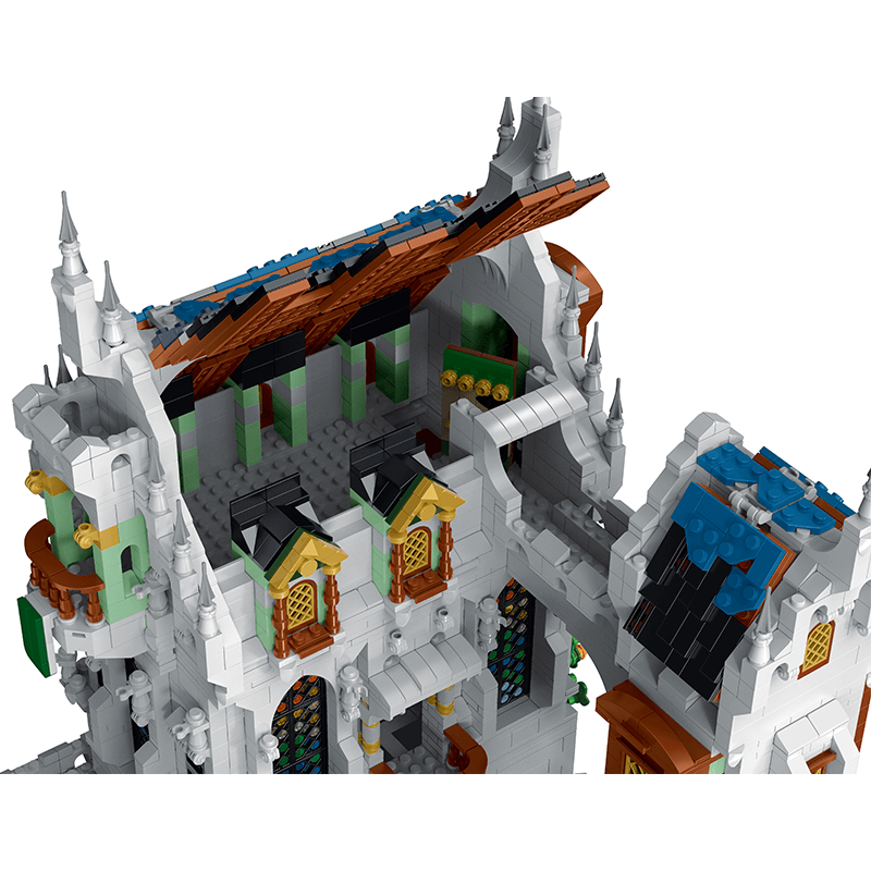 Mork 033010 - European Medieval Castle - vue 15 | Power Blockz