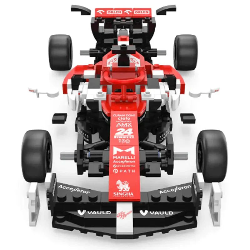 Rastar 94400 - Official Alfa Romeo F1 C42 - vue 15 | Power Blockz