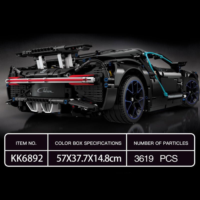 Power Blockz KK6892 - Quad-Turbo W16 Hyper GT - vue 3 | Power Blockz