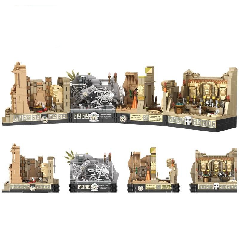 Tok Moc 66037 - Indiana Jones The temple of the Holy Grail - vue 2 | Power Blockz