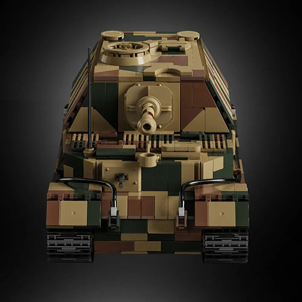 12GO 97023 - Jagdpanzer Tiger (Elephant) Tank - vue 3 | Power Blockz