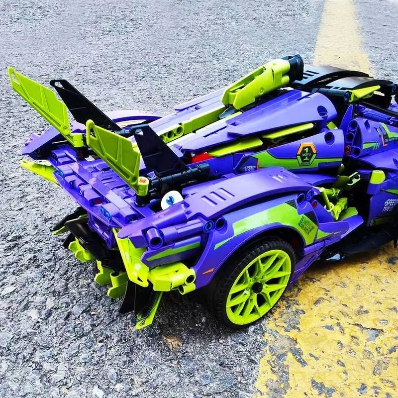 Moyu MY88007 - EVO Track Hypercar - vue 7 | Power Blockz