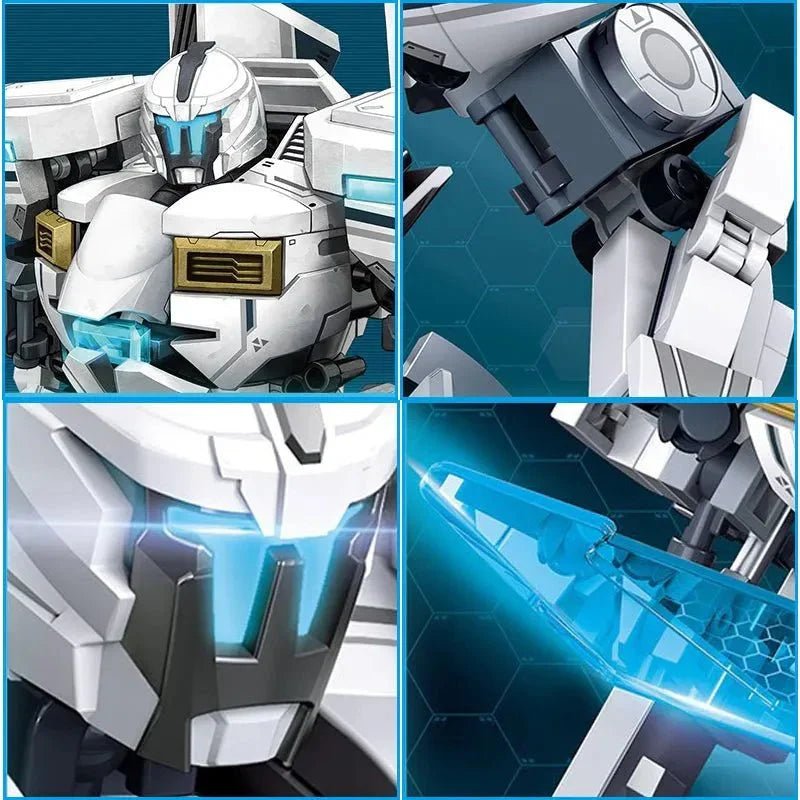 Super Transforming Mecha Robot Warrior Bricks Toy | 561pcs - Super Transforming Mecha Robot Warrior Bricks Toy - vue 7 | Power Blockz