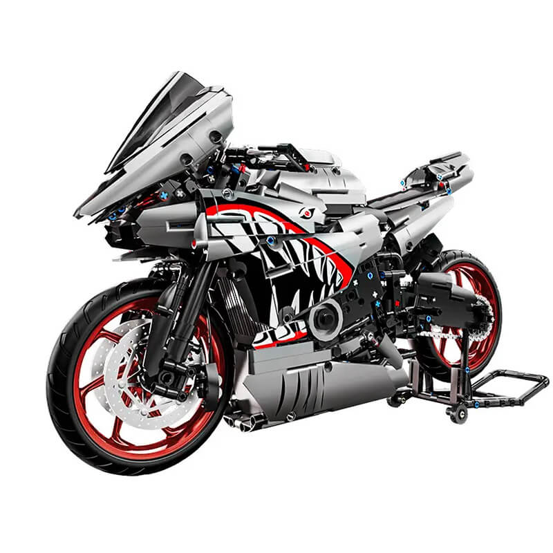 TQM X6601 - Gunmetal Shark Japanese Sportbike | Power Blockz