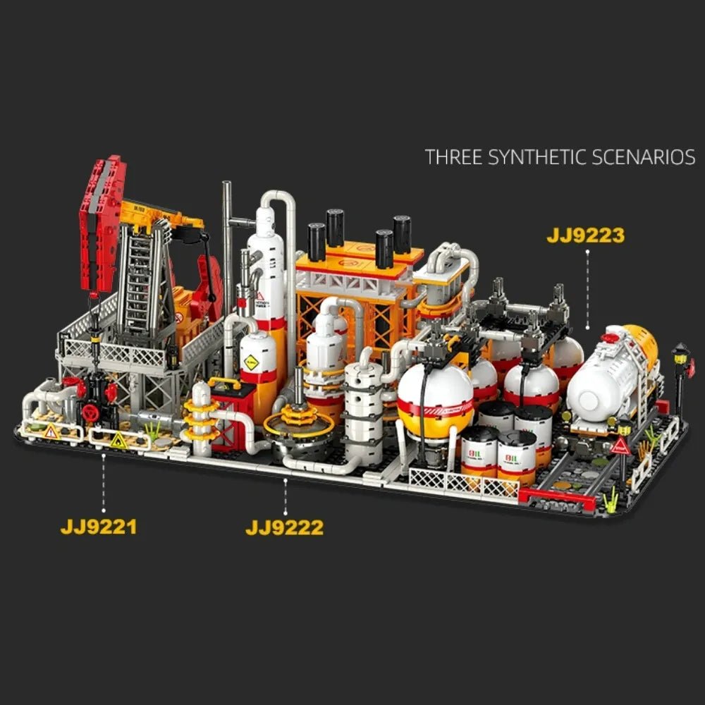 Jiestar JJ9221 - Offshore Oil Platform - vue 6 | Power Blockz