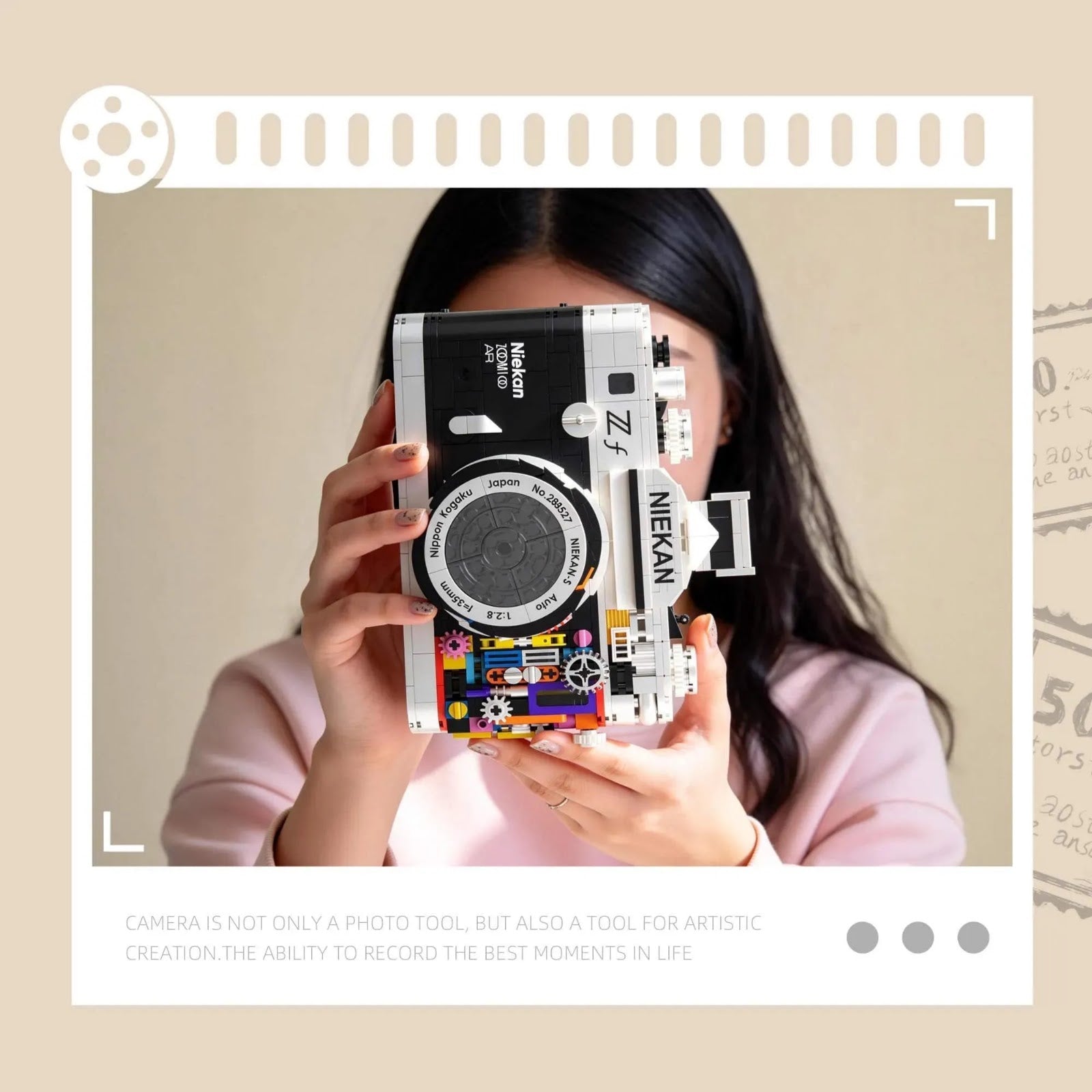 JQ1132 - Retro 35mm Film Camera - vue 5 | Power Blockz