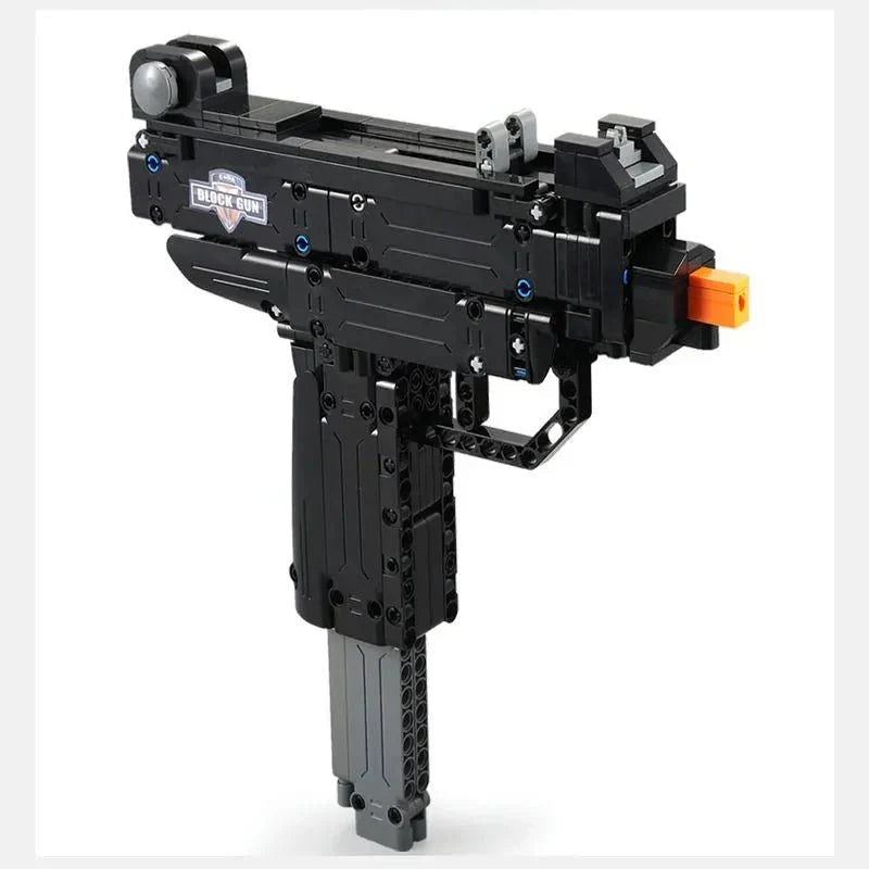 CaDa C81008W - Military UZI SMG - vue 7 | Power Blockz