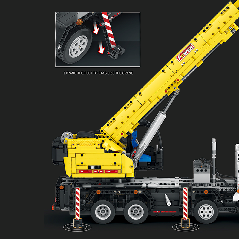 Reobrix 22007 PF - Crane Truck Remote Control - vue 9 | Power Blockz