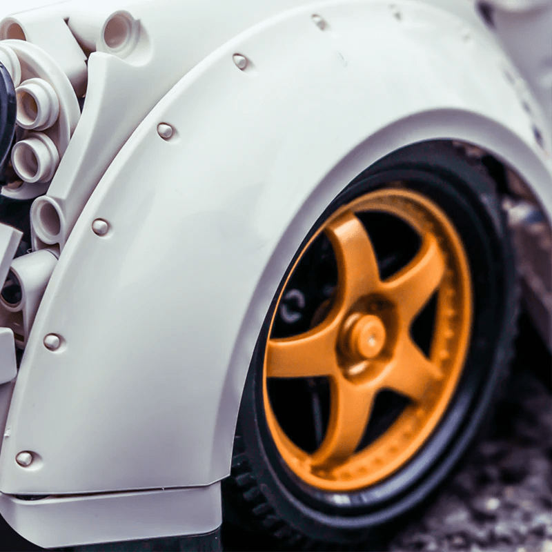 Happy Build YC-QC016 - Air-Cooled 911 GT2 RS Track Racer - vue 11 | Power Blockz