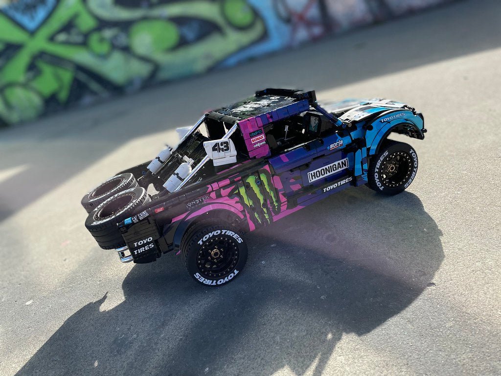 Power Blockz 113606 | 2473pcs - Ken Block G6 Trophy Truck - vue 4 | Power Blockz