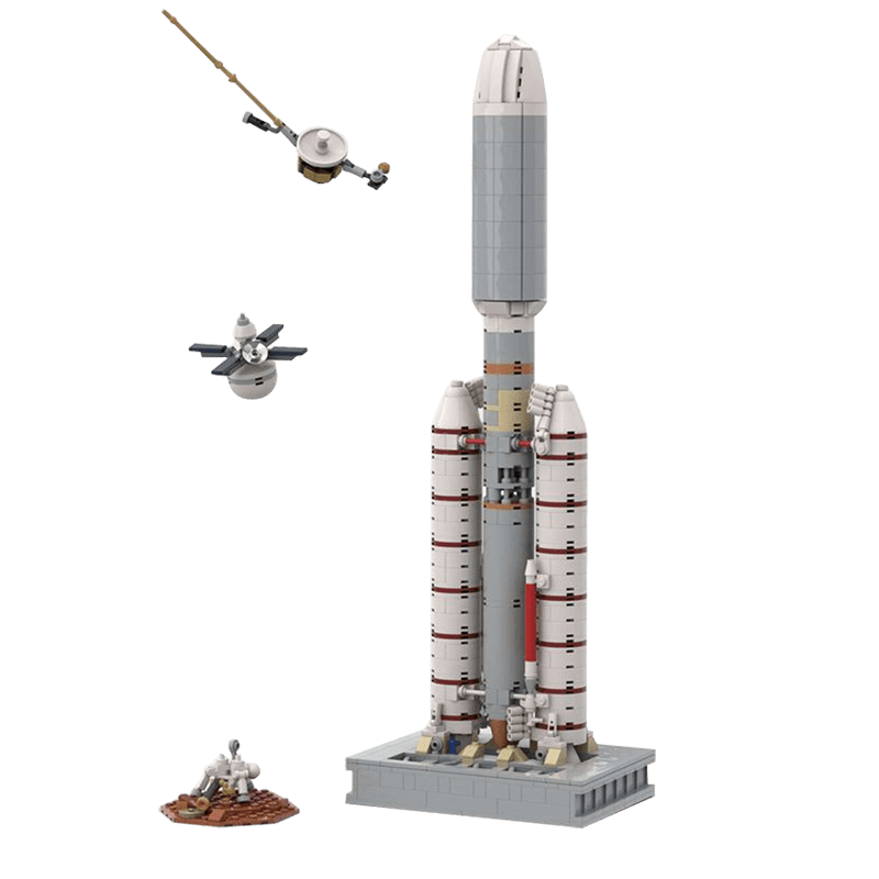 Gobricks MOC-61281 - Titan IIIE Centaur | Power Blockz