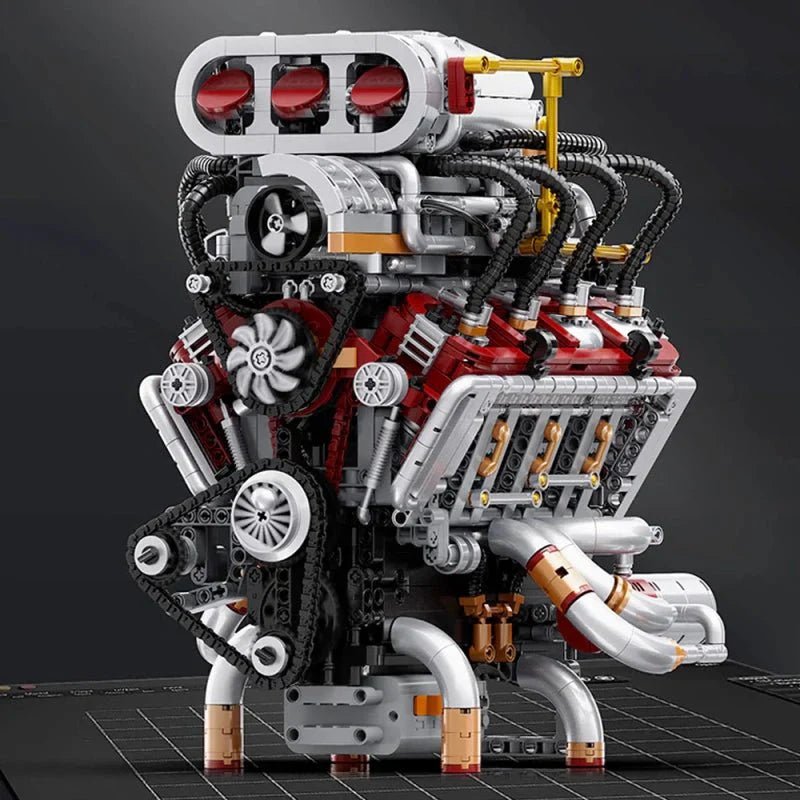 Eikee Y15001 - Motorised Muscle V8 - vue 6 | Power Blockz