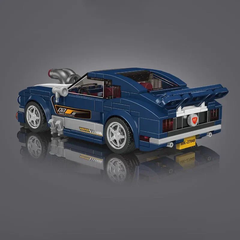 Mould King 27048 - Mini Retro Pony Car - vue 5 | Power Blockz